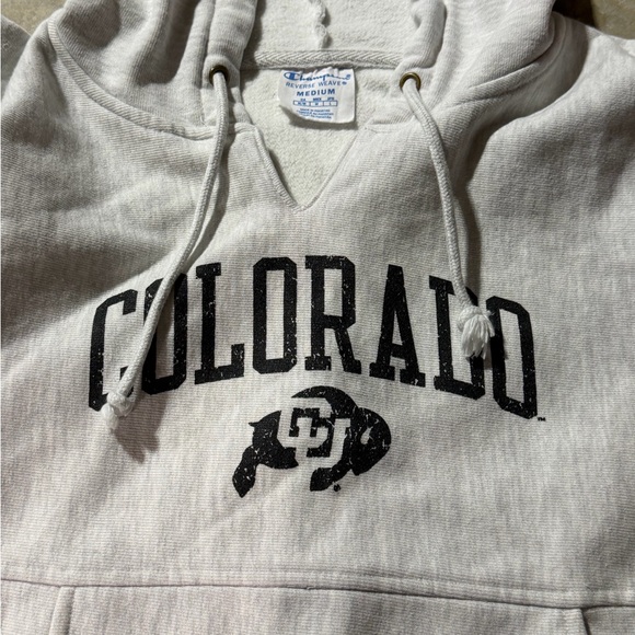 Champion Kids White Colorado Hoodie - Picture 2 of 5